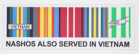 Nashos also served in Vietnam (17cm x 6cm)